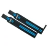 Sky blue weightlifting wrist wraps