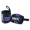 Purple weightlifting wrist wraps