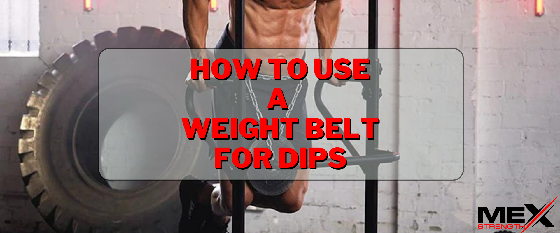 How To Use A Weight Belt For Dips