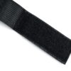 detailed view of weightlifting grip enhancer rubber pad in black